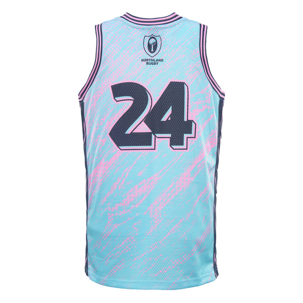 2024 Northland Rugby Mens Basketball Singlet-BACK