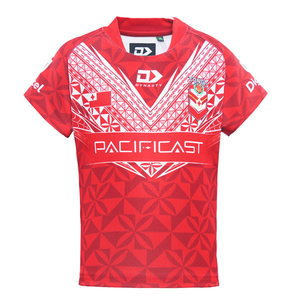 2024 Tonga Rugby League Toddler Replica Home Jersey