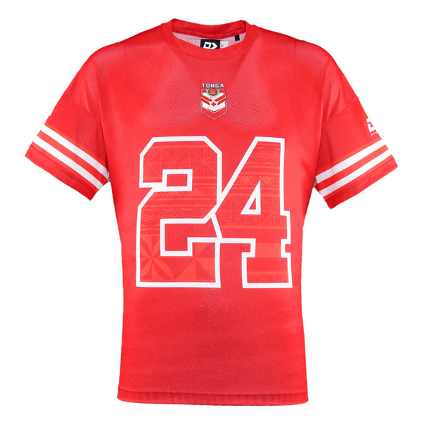 2024 Tonga Rugby League Men’s Oversized Tee