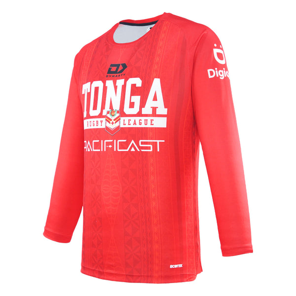 2024 Tonga Rugby League Men’s Long Sleeve Training Tee