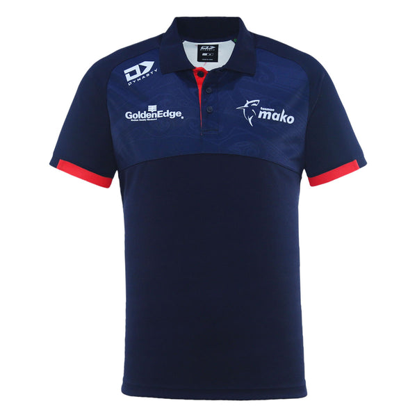 2024 Tasman Mako Mens Media Polo-FRONT