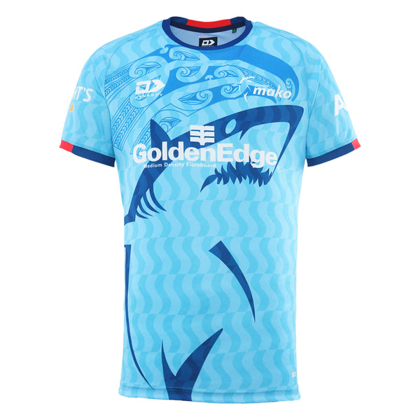 2024 Tasman Mako Mens Blue Training Tee-FRONT