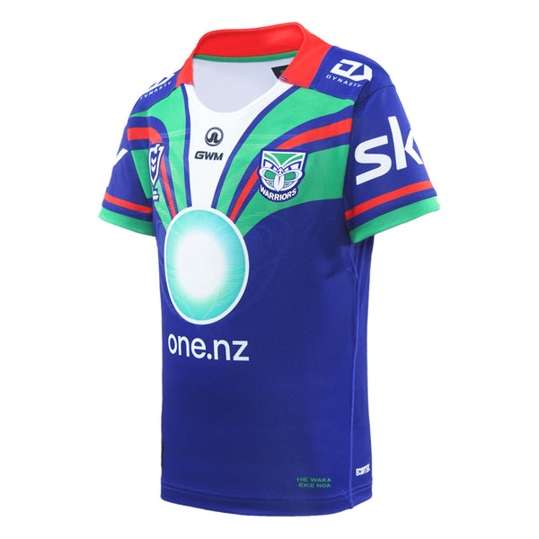 2025 New Zealand Warriors Junior Replica Home Jersey