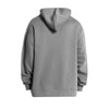 DS  Grey Marle Pullover Fleece Hoodie-BACKDS Grey Marle Pullover Fleece Hoodie-BACK