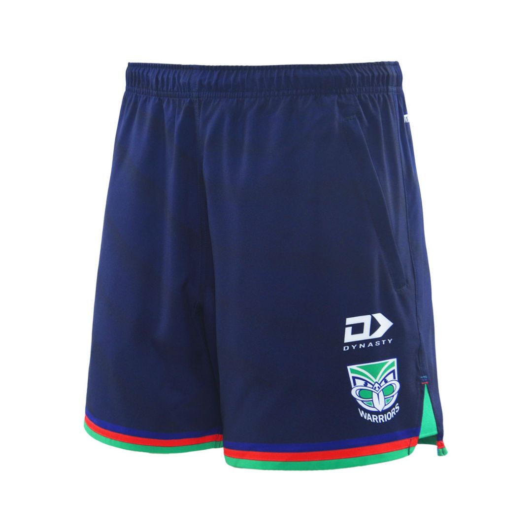 2025 New Zealand Warriors Mens Navy Gym Short