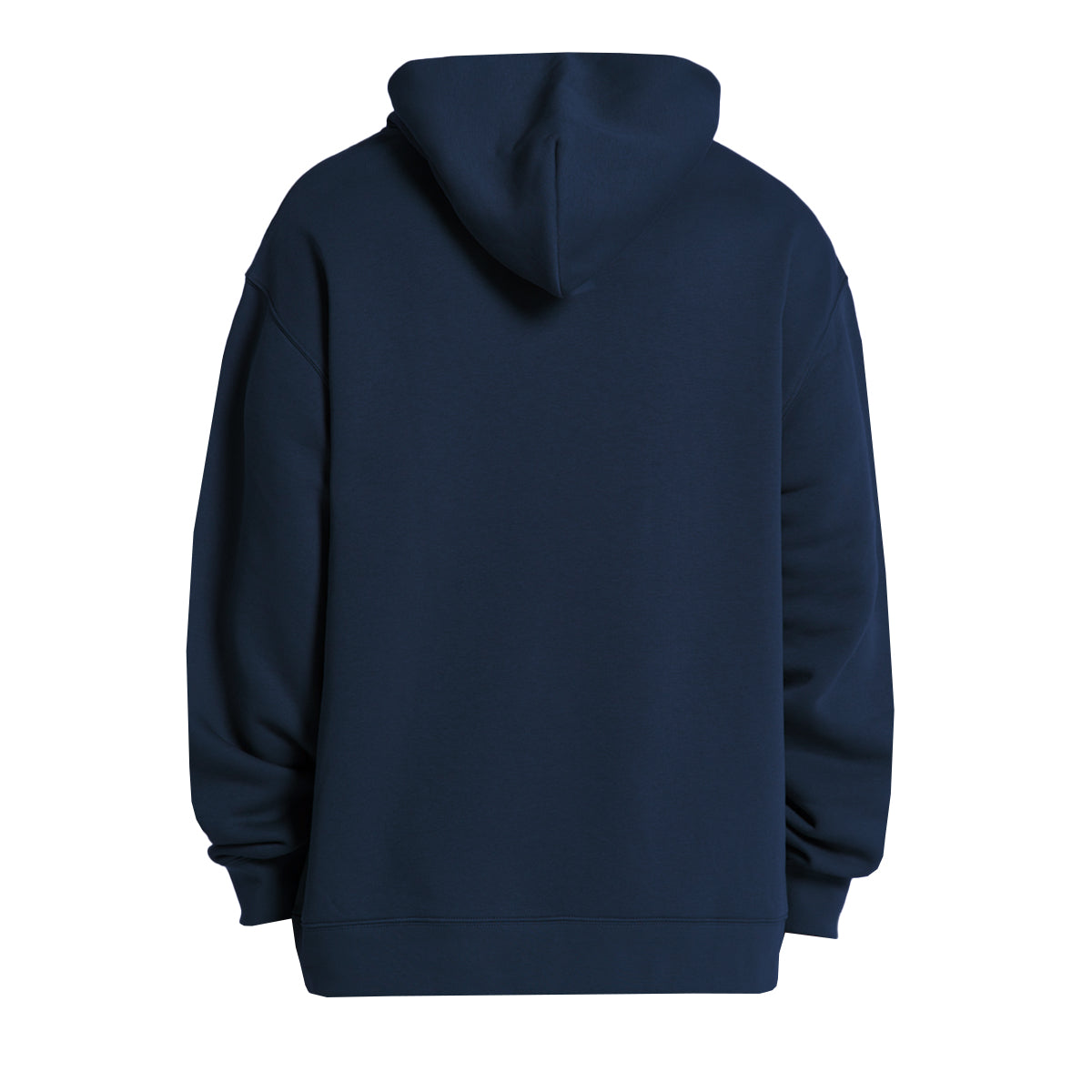 DS Navy Pullover Fleece Hoodie-BACK