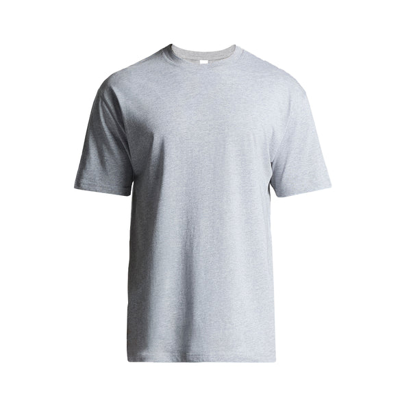 DS Junior Grey Marle Cotton Tee-FRONT