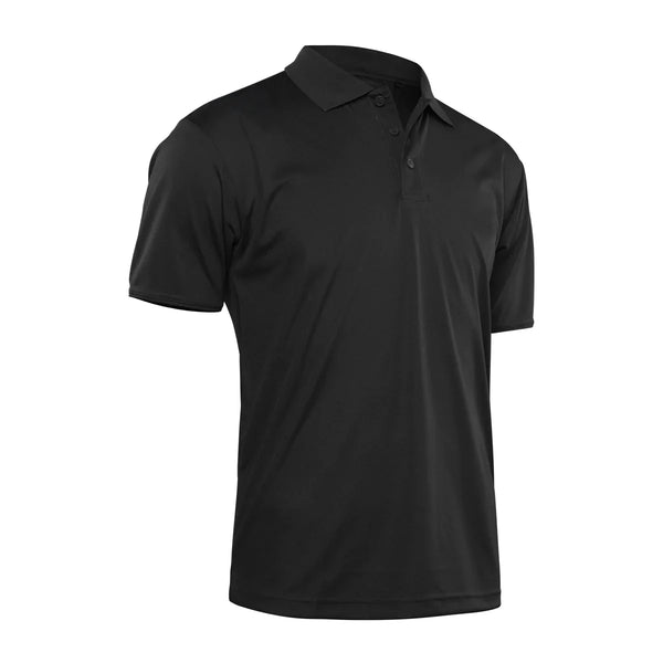 DS Mens Black Stock Polo