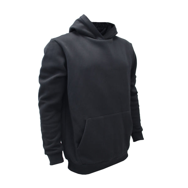 DS Black Pullover Fleece Hoodie-RIGHT