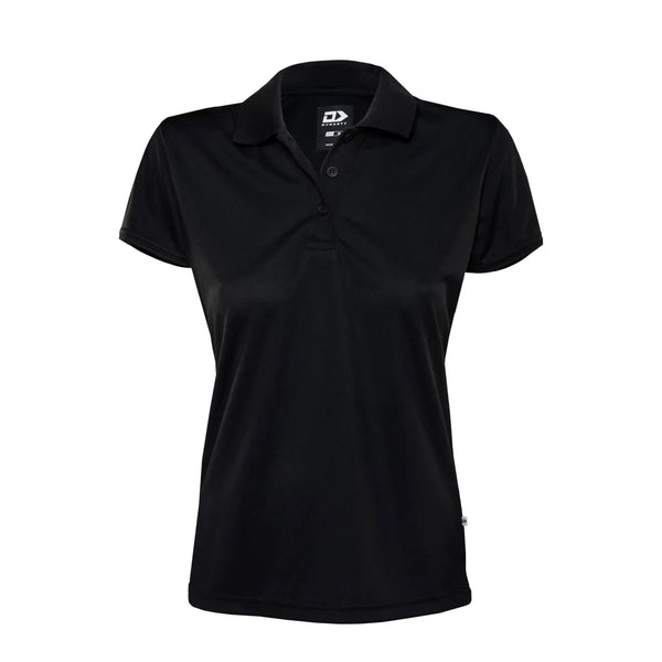 DS Ladies Black Stock Polo