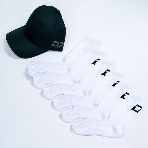 Dynasty Sport Accessories Pack (Media Cap & 3 Pack Socks)