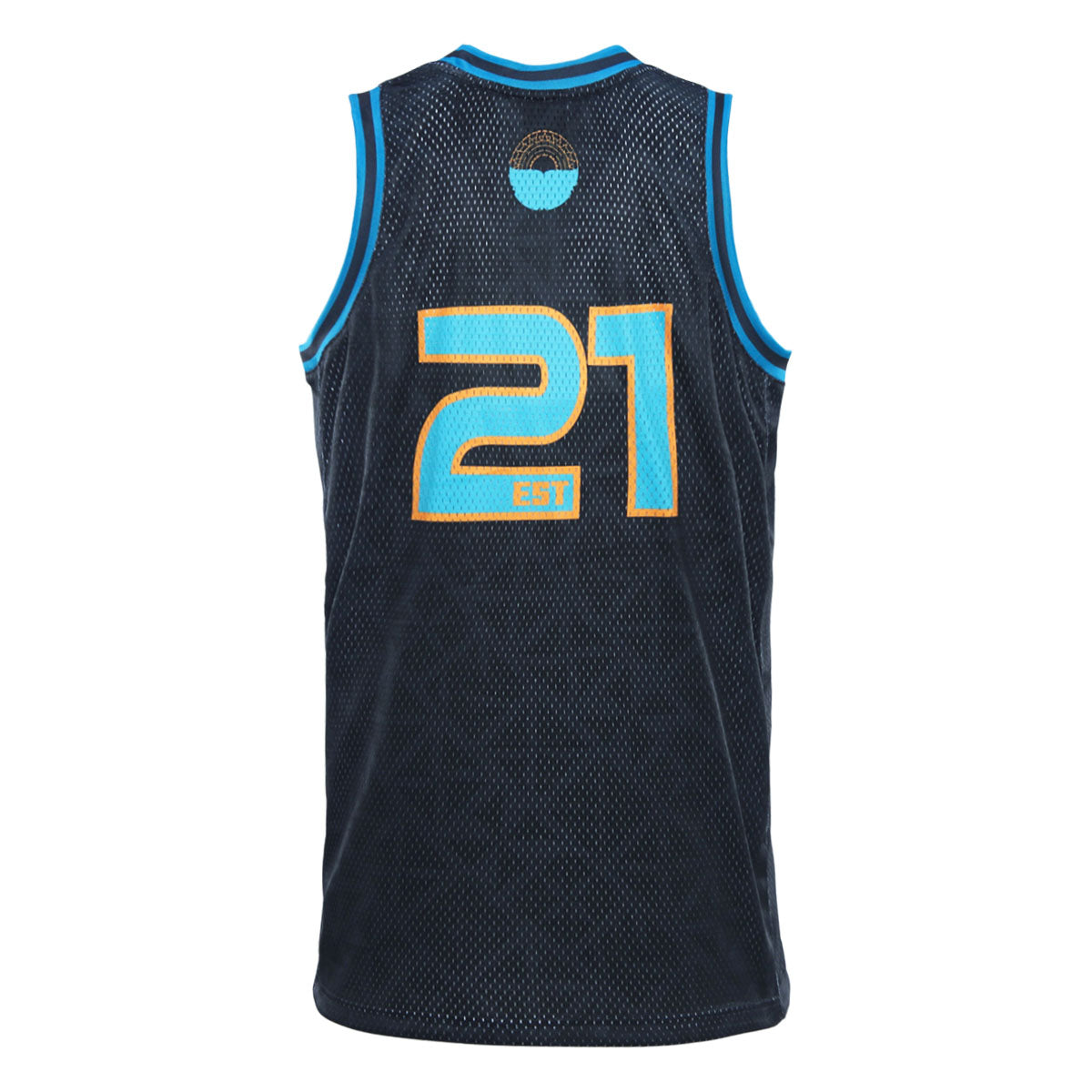 2025 Moana Pasifika Mens Charcoal Basketball Singlet