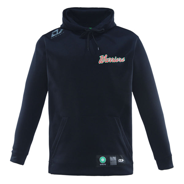 2025 New Zealand Warriors Mens Graphic Hoodie - Black