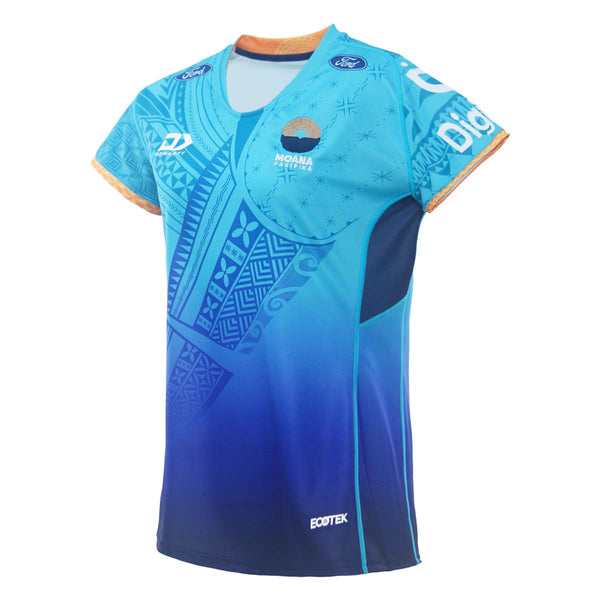 2023 Moana Pasifika Ladies Home Jersey-LEFT